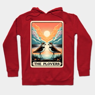 The Piping Plovers Bird Watcher Lovers Funny Tarot Card Pun Hoodie